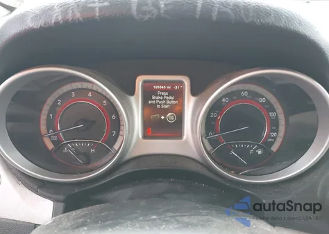 2017 Dodge Journey Sxt Awd z USA, uszkodzony, nr VIN 3C4PDDBG5HT575200